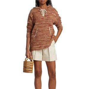 re/done baja space dye pullover sweater